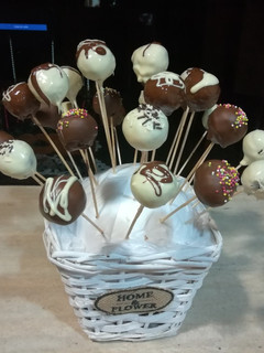 Una foto de Cake pops