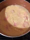 Puré de papa cremoso con jamón