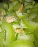 Canh bí tôm thịt