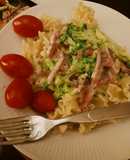 Easy healthy creamy pasta
