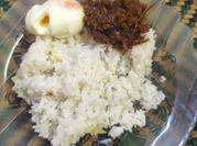 Gambar nasi lemak pandan