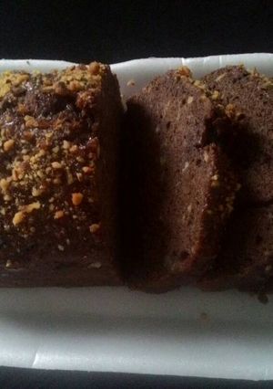 Foto resep BANANA cake "eggless"