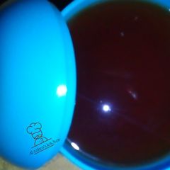 A picture of Tumeric and ginger tea.