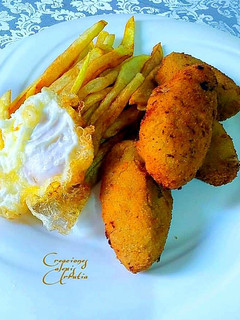 Una foto de Croquetones bombón de centollo cremosos