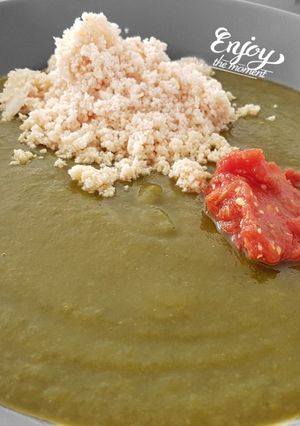 Une photo de 🍵 Soupe maison 0% MG mâche