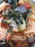 Spaghetti tricolore