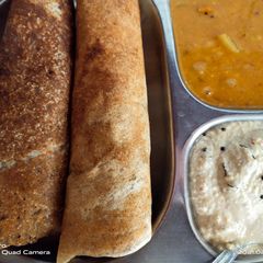 A picture of Bajri paper dosa.