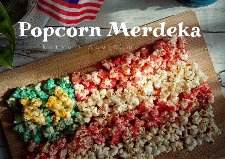 Cara Mudah Buat Popcorn Merdeka yang Praktis