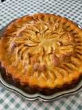 Gâteau façon tarte aux pommes et amandes