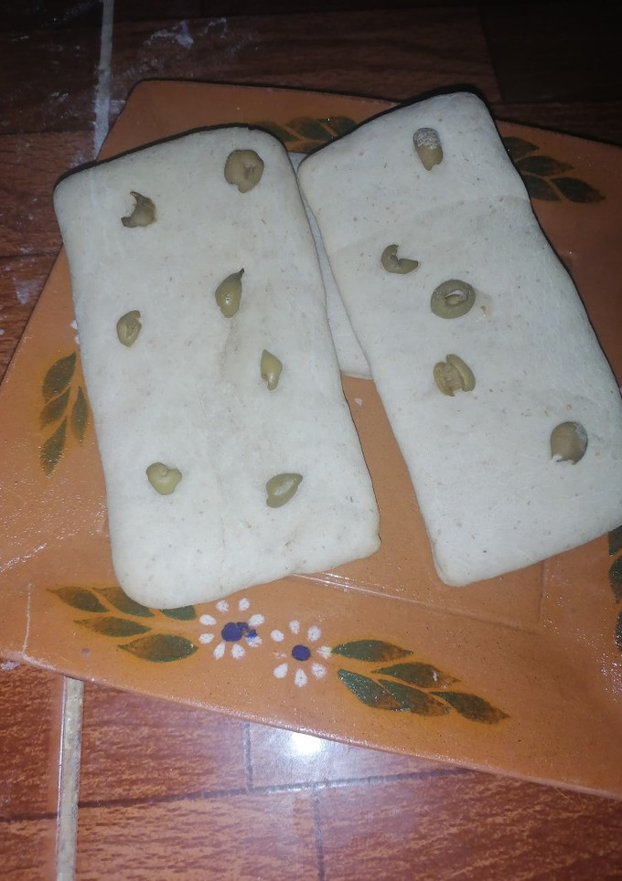 Una foto de Ciabatta con aceitunas