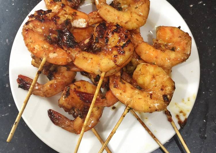 Bagaimana Membuat Udang Bakar Madu Anti Gagal