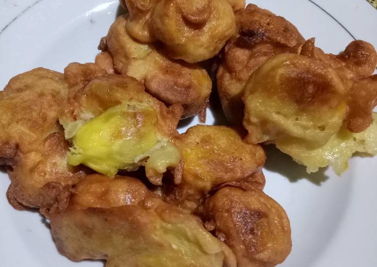 Langkah membuat Cempedak goreng legit