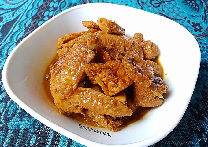 Resep Semur ayam tahu pong yang Menggugah Selera