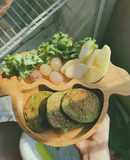 Pancake cải Kale yến mạch - BLW