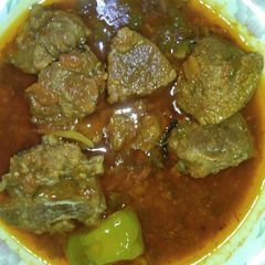 A picture of Beef salan.