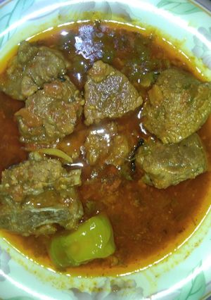 A picture of Beef salan.