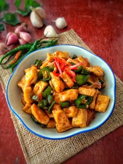 Foto resep Tumis Tahu Cabe Ijo