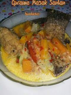 Foto resep Gurame Masak Santan