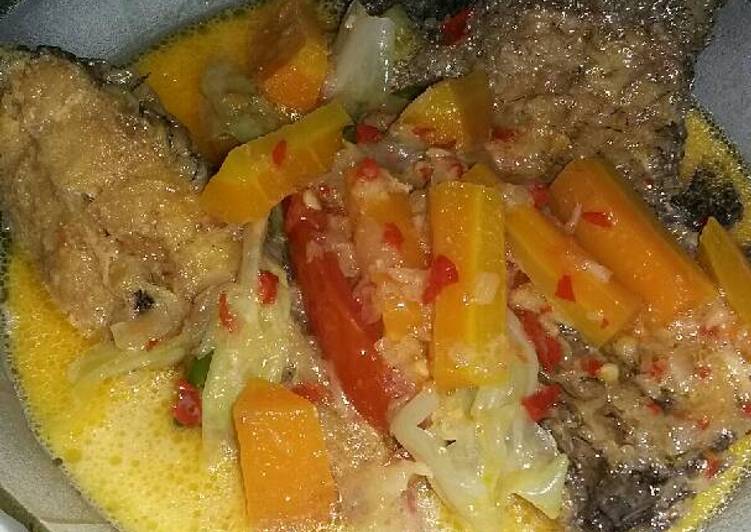 Resep Gurame Masak Santan Lezat