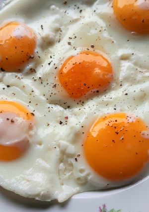Tükörtojás recept fotója