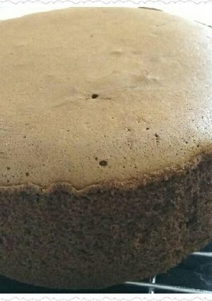 Foto resep Choco Sponge Cake Ekonomis (Base Cake)