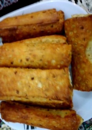 عکسی از دستور سمبوسه پیتزایی رولی