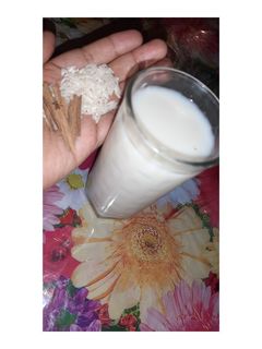 Una foto de Agua de horchata