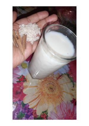 Una foto de Agua de horchata