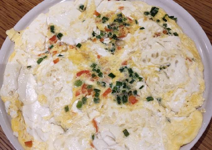 Easiest Way to Make Any-night-of-the-week Egg and Tofu Omellete