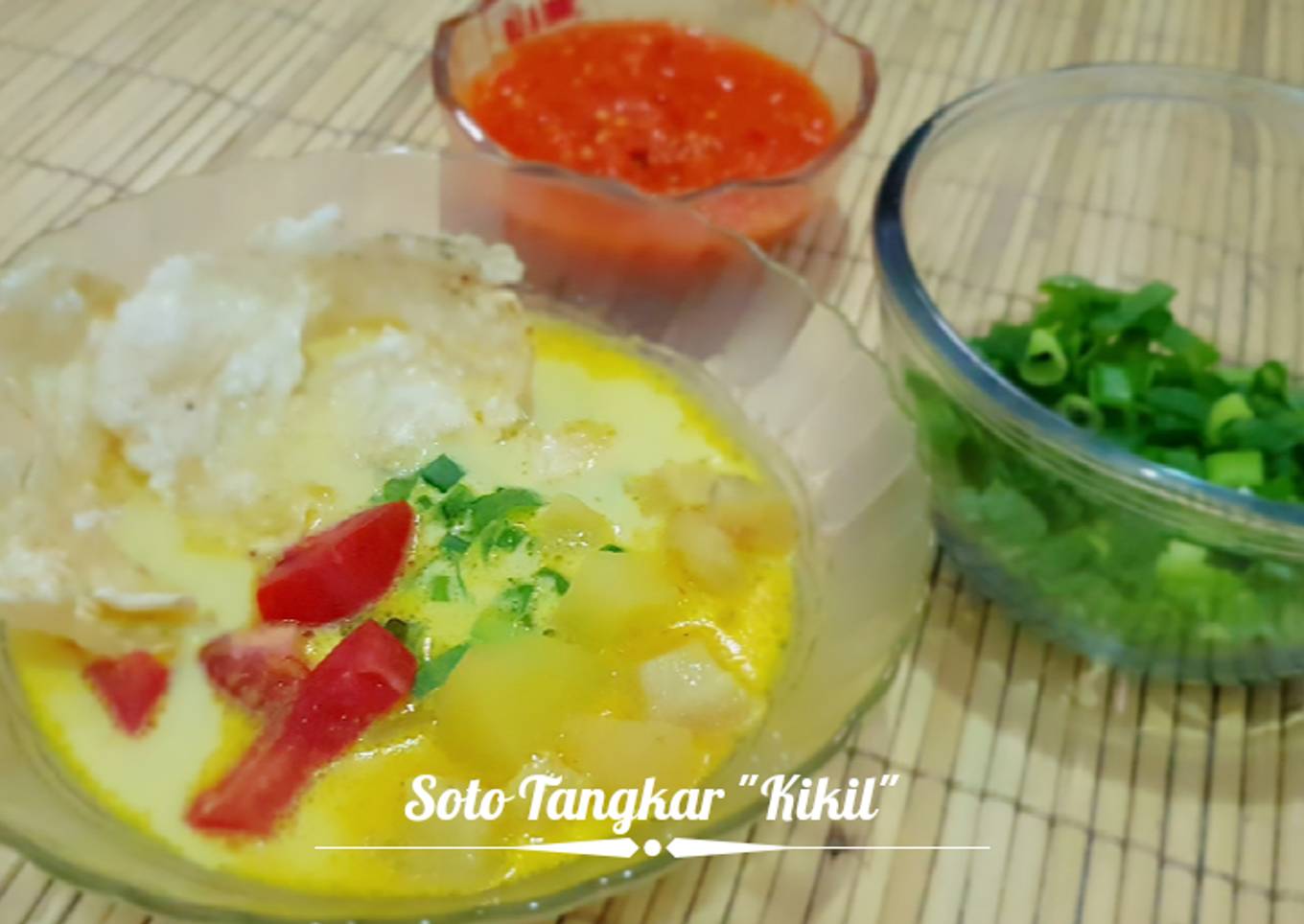 Soto Tangkar "kikil" (susu dan santan)