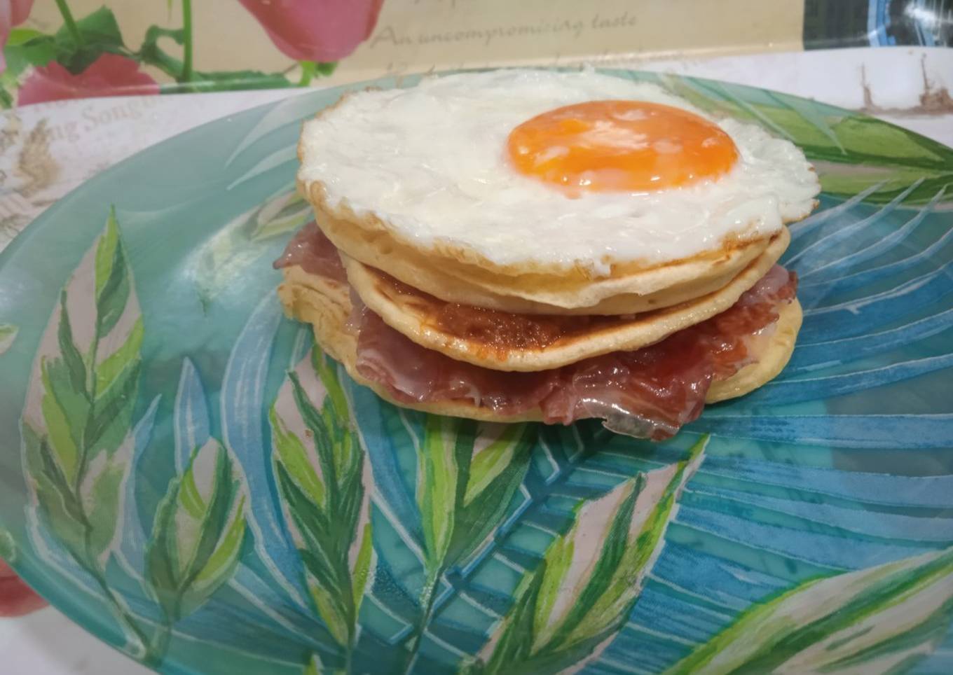Pancakes ibéricos