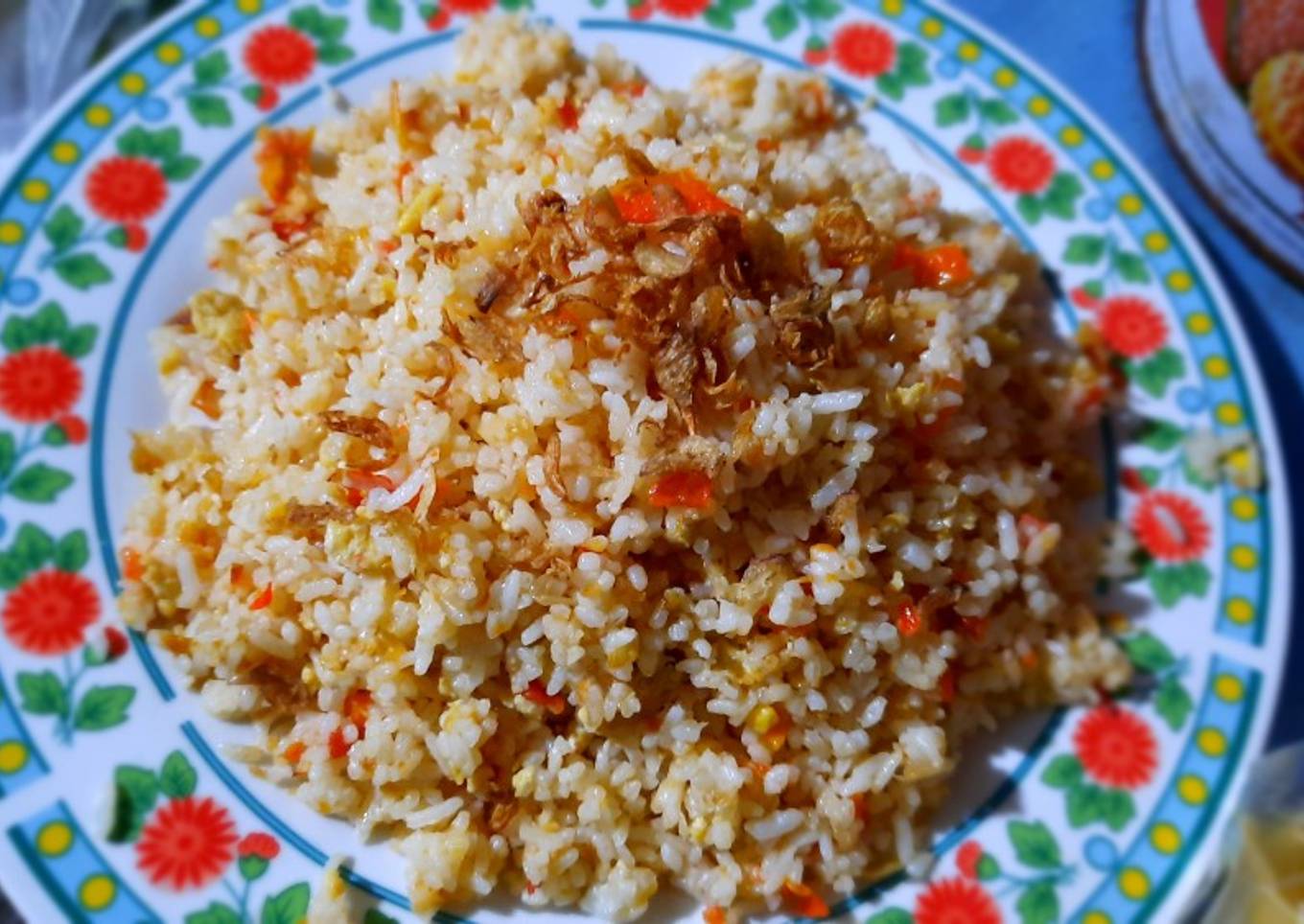 Nasi Goreng Telur Tomat Pedas