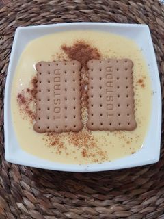 Una foto de Natillas caseras de huevo