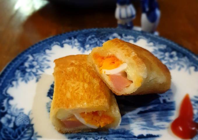 Cara Membuat 9.Risol Mayo Roti Tawar Ekonomis