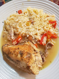 Una foto de Pollo a la Naranja