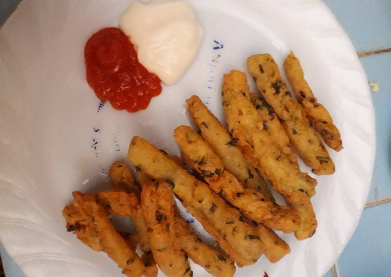 Kentang cheese stick ala jawa