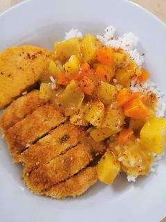 Foto resep Katsu kare terbuat dari tahu