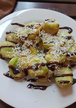 Foto resep Pisang Goreng Kembung Pandan