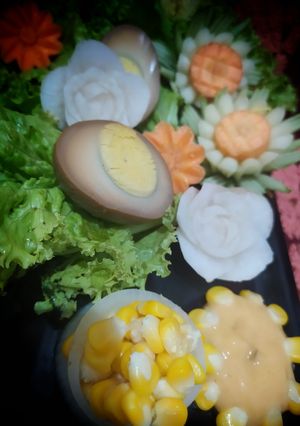 Foto resep Salad simple instant