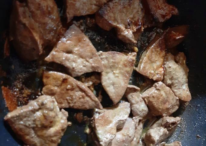 Foie de veau poêlé de Un amour de cuisine - Cookpad