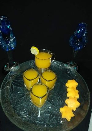 A picture of Shyzan mango juice.