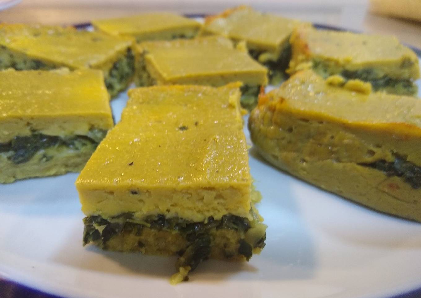 Pastel de batata y acelga