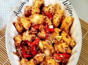 Foto resep Ayam Pop Teriyaki Wijen