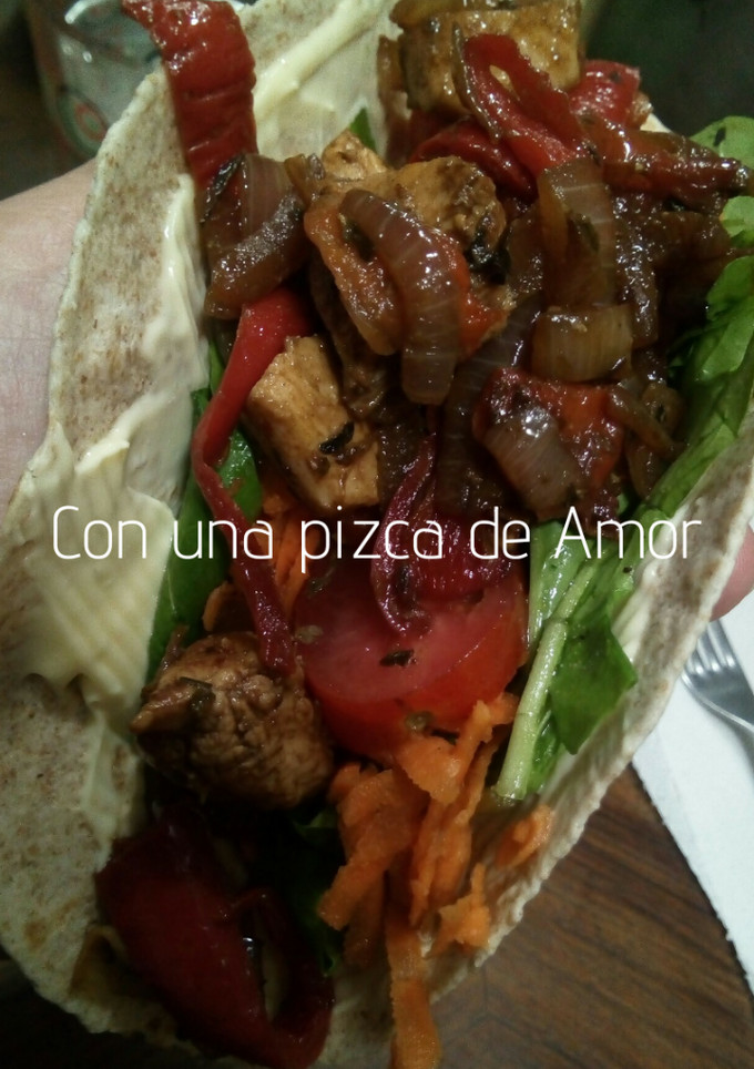 Una foto de Relleno para las fajitas