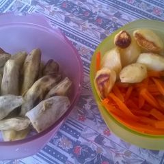 A picture of Grilled vegetables.