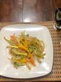 Fideos chinos con vegetales