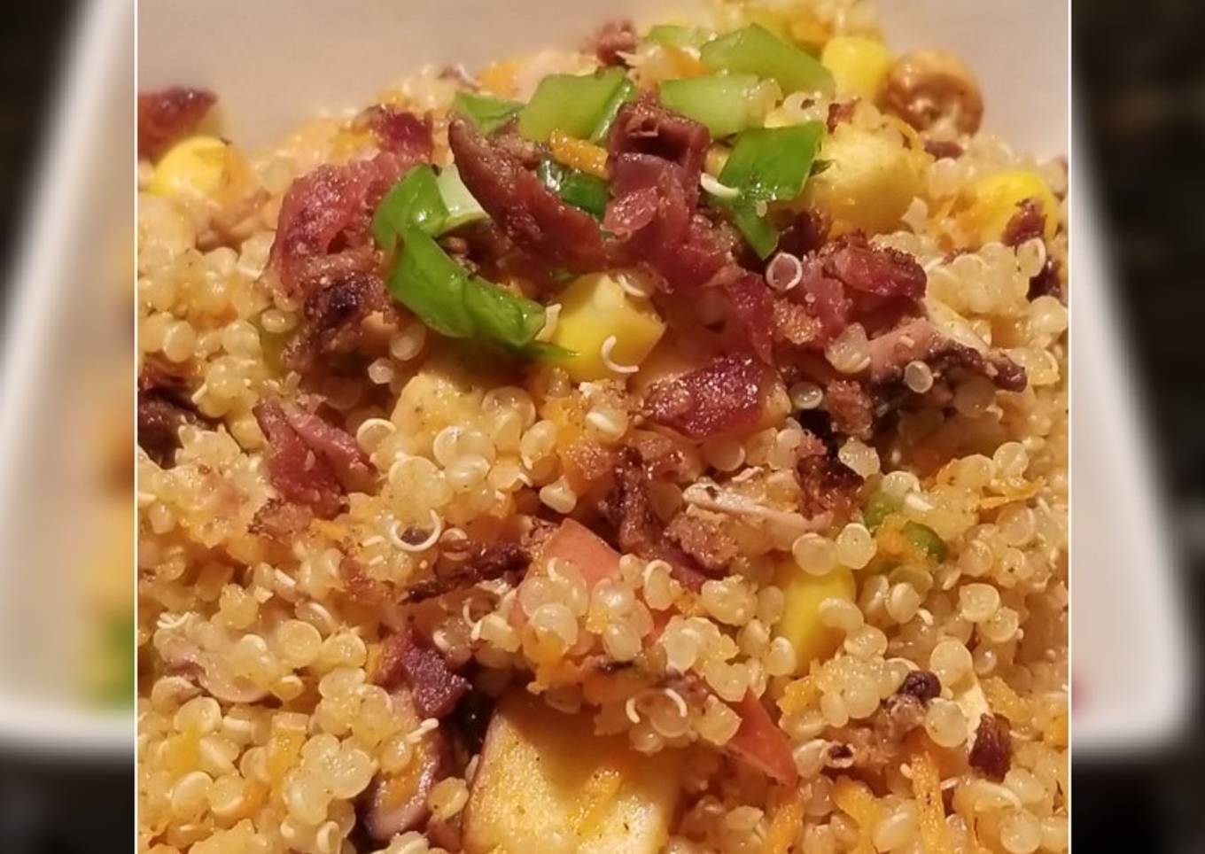 Ensalada de Quinoa y Calamar
