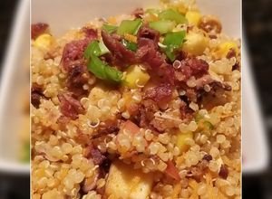 Una foto de Ensalada de Quinoa y Calamar