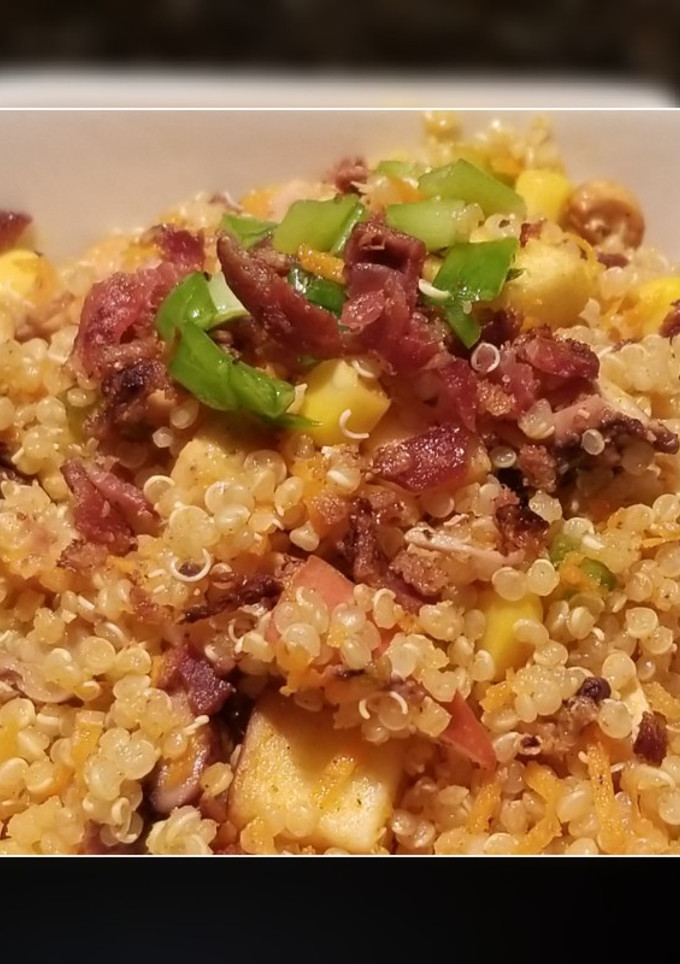 Una foto de Ensalada de Quinoa y Calamar