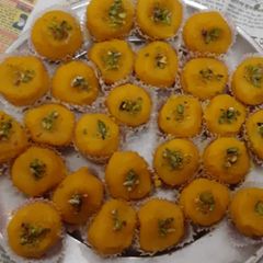 Besan ka peda A picture of Besan ka peda.